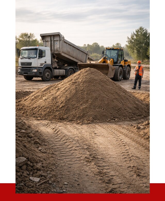 Купить песчаный грунт с доставкой в Ржеве от 4317 р. | ПРОНЕРУДРжв