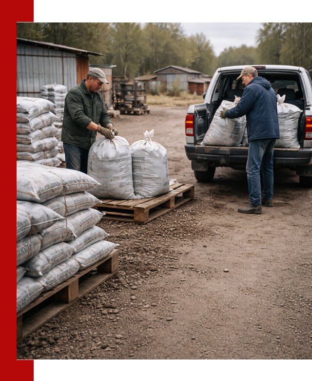 Купить конский навоз в мешках с доставкой в Ржеве