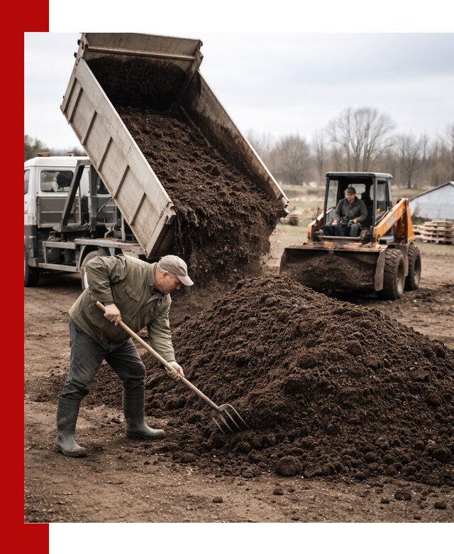 Доставка и продажа перегноя в Ржеве быстро и дешево