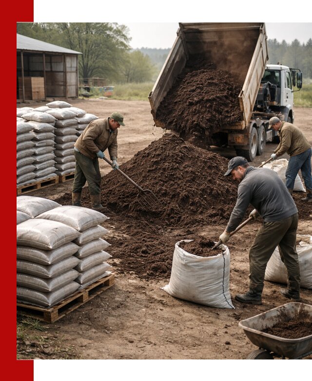 Доставка компоста оптом и в розницу в Ржеве