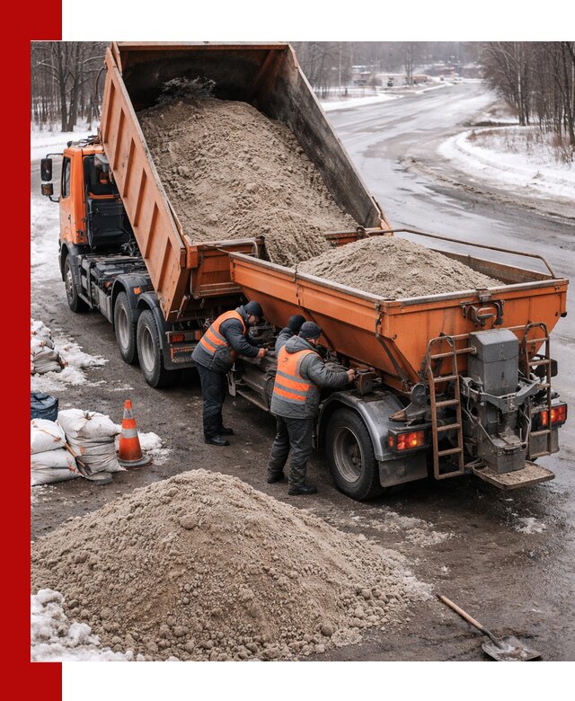 Поставка и вывоз пескосоля в Ржеве оптом и в розницу