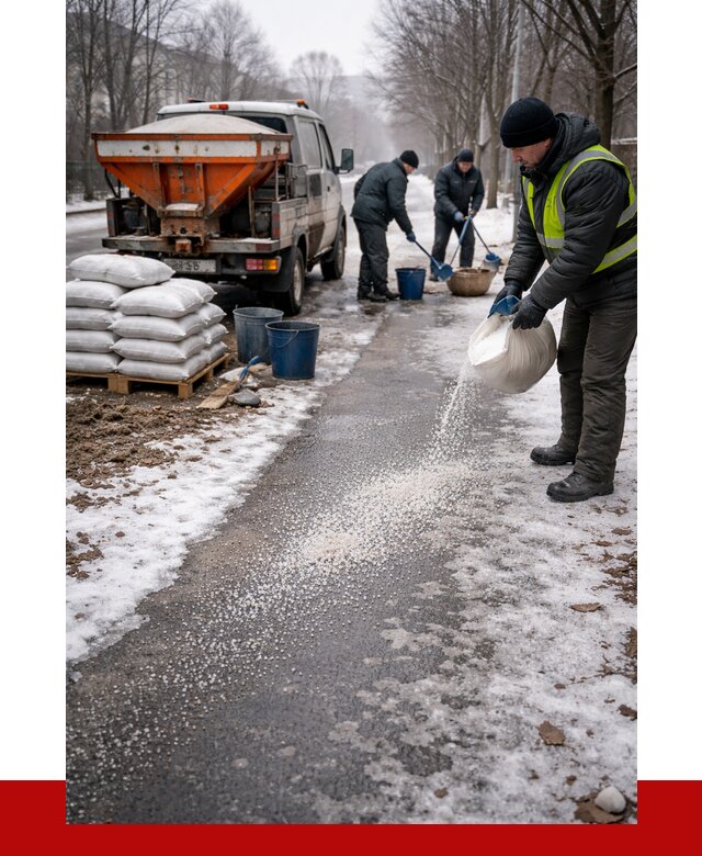 Реагент против гололеда в Ржеве с доставкой от 4626 р. | ПРОНЕРУДРжв