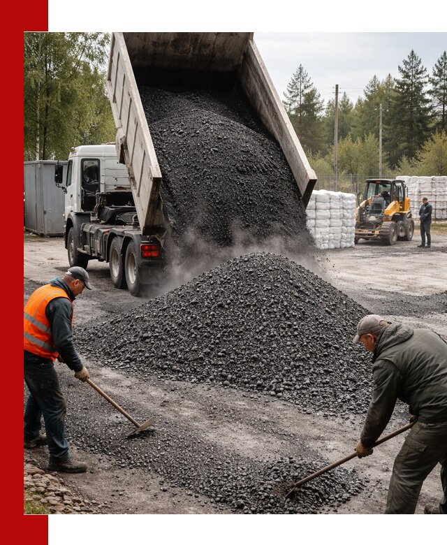 Доставка и продажа асфальтного гранулята в Ржеве