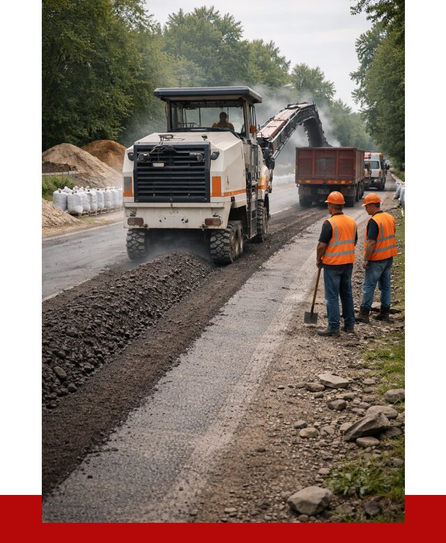 Фрезерованный асфальт в Ржеве от 2261 р./куб. | ПРОНЕРУДРжв