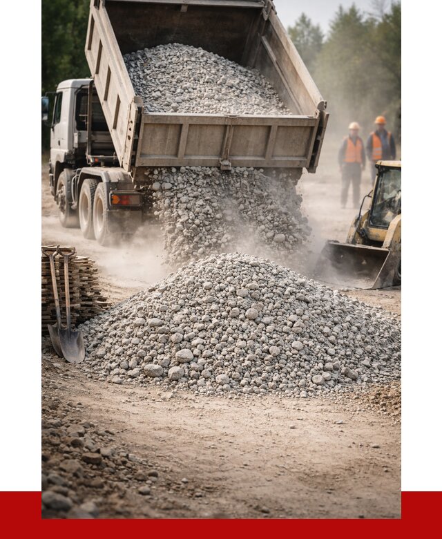 Купить дробленый бетон в Ржеве от 1747 р./куб | ПРОНЕРУДРжв