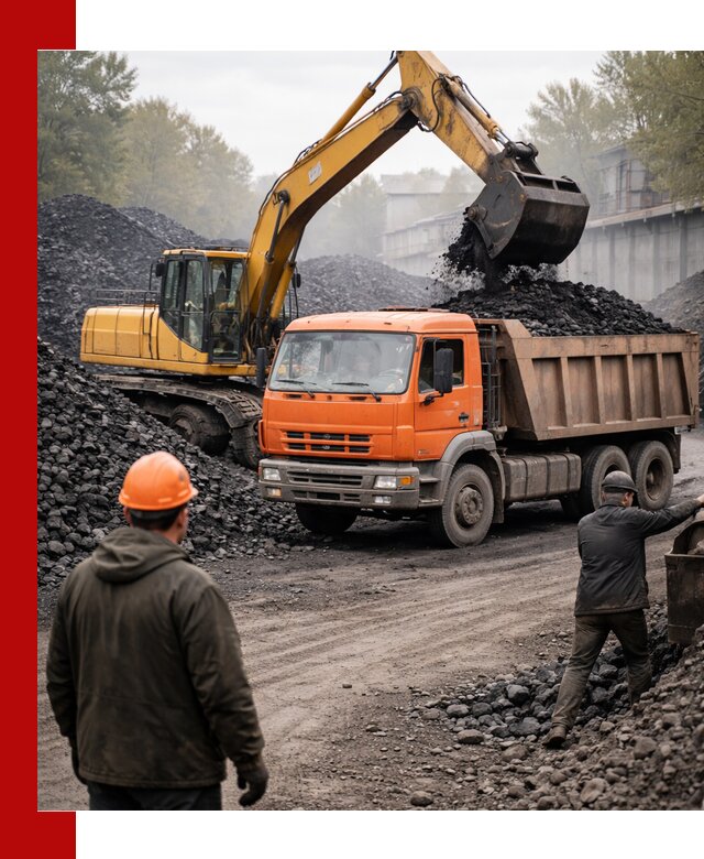 Доставка угля автотранспортом в Ржеве быстро и выгодно