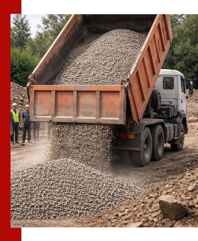 Доставка сыпучих материалов самосвалом в Ржеве быстро и надежно