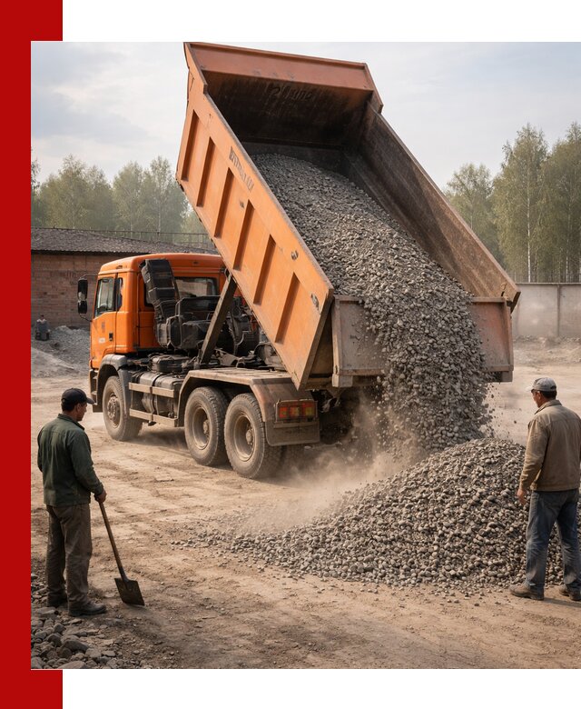 Доставка самосвалом 20 м3 в Ржеве быстро и надежно