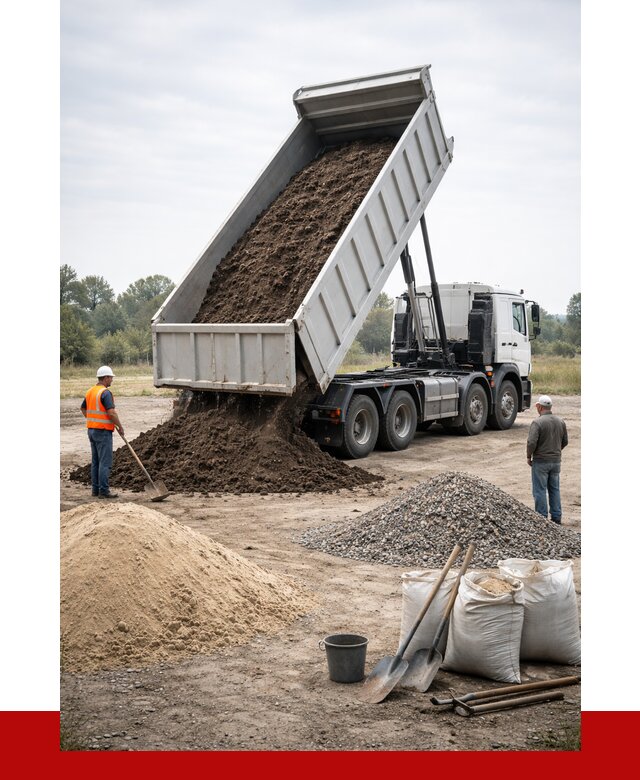 Доставка самосвалом 30 кубов в Ржеве от 8737 р. | ПРОНЕРУДРжв