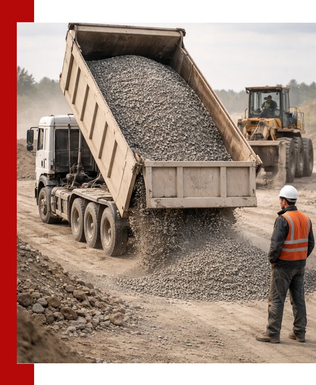 Доставка самосвалом 40 кубов цемента и сыпучих в Ржеве