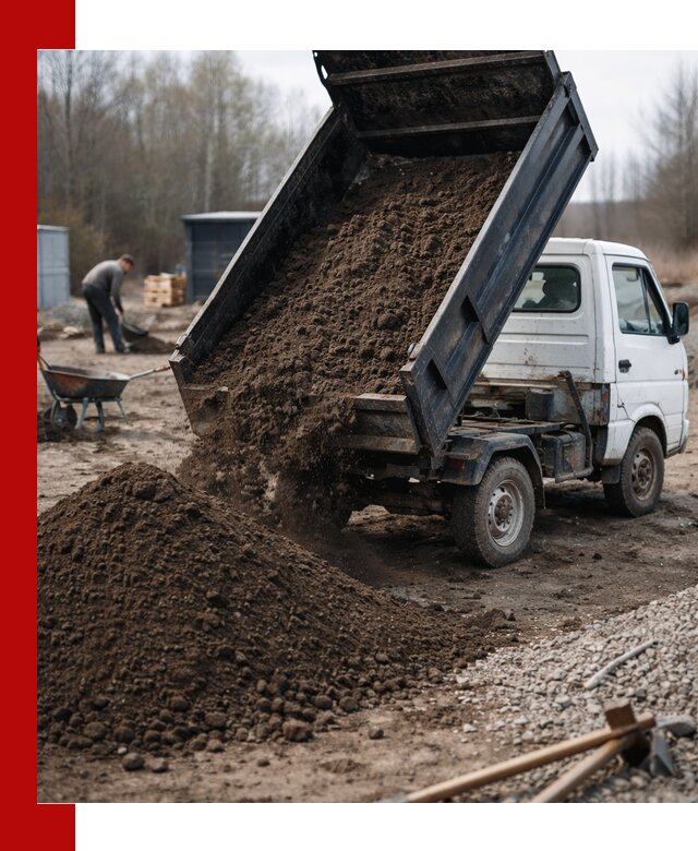 Аренда минисамосвала в Ржеве для доставки сыпучих материалов