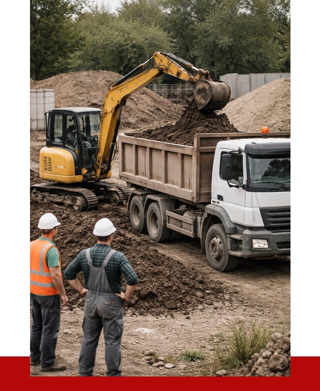 Вывоз грунта в Ржеве от 4626 р. самосвалом | ПРОНЕРУДРжв