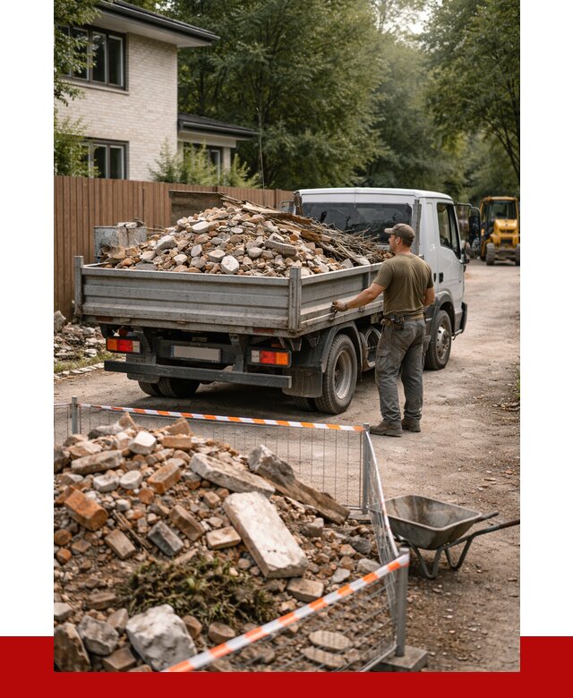 Вывоз строительного мусора с погрузкой в Ржеве от 7709 р | ПРОНЕРУДРжв