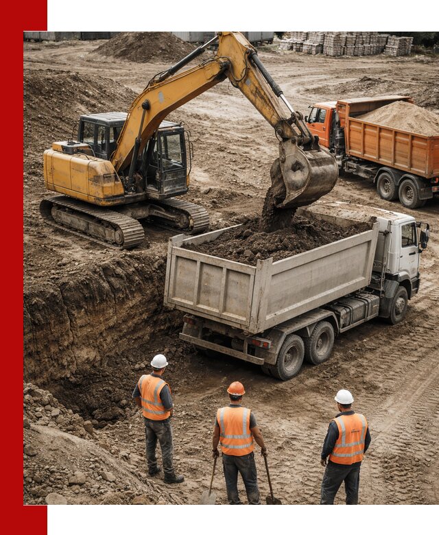 Разработка грунта для строительства и благоустройства в Ржеве