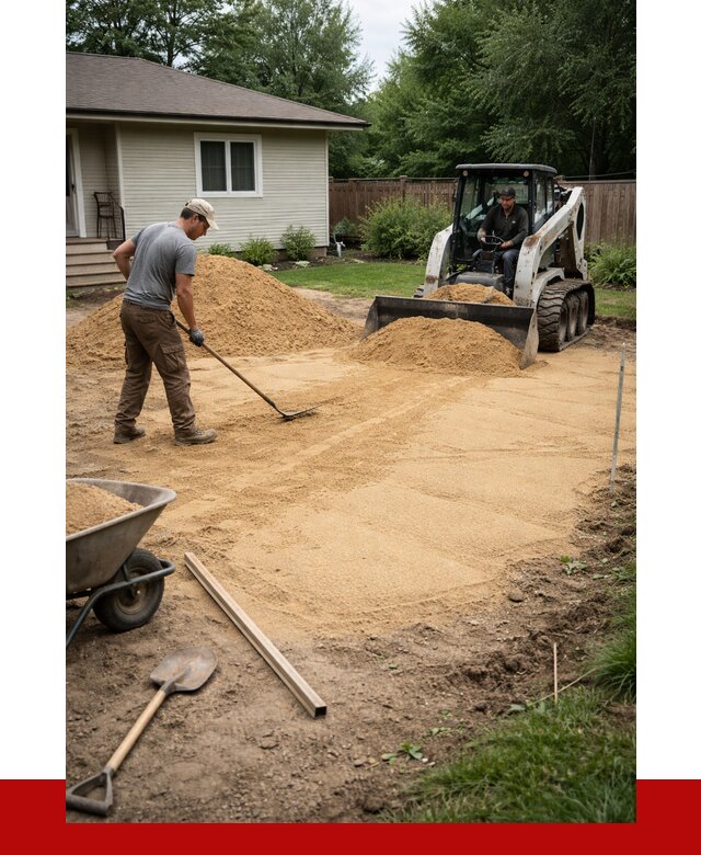 Отсыпка участка песком в Ржеве, от 2570 р., ПРОНЕРУДРжв