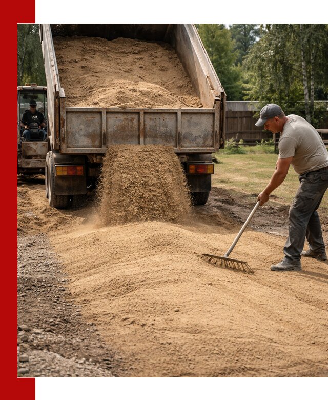 Отсыпка участка песком в Ржеве быстро и качественно