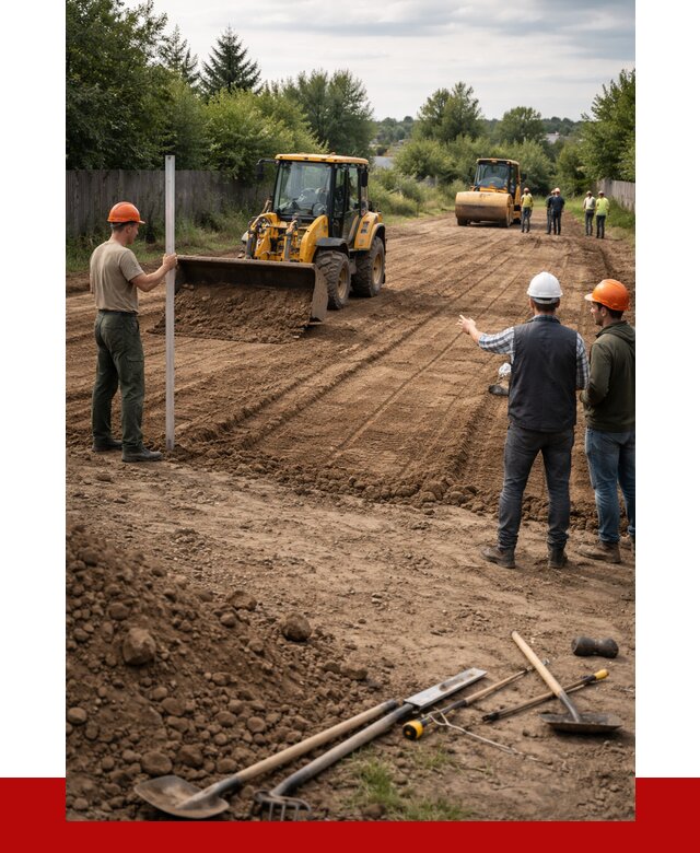 Планировка участка грунтом в Ржеве от 4626 р ПРОНЕРУДРжв