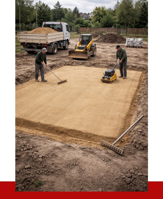 Устройство песчаной подушки в Ржеве от 4626 р. ПРОНЕРУДРжв